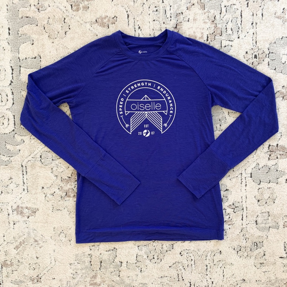 Oiselle Crest Long Sleeve Tee